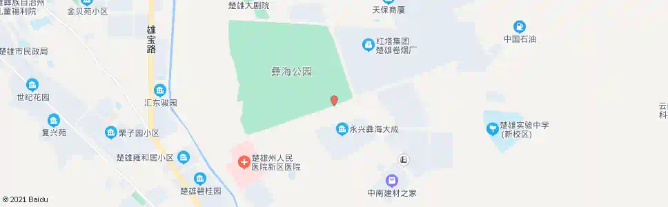 楚雄彝海公园_公交站地图_楚雄公交_妙搜公交查询2025