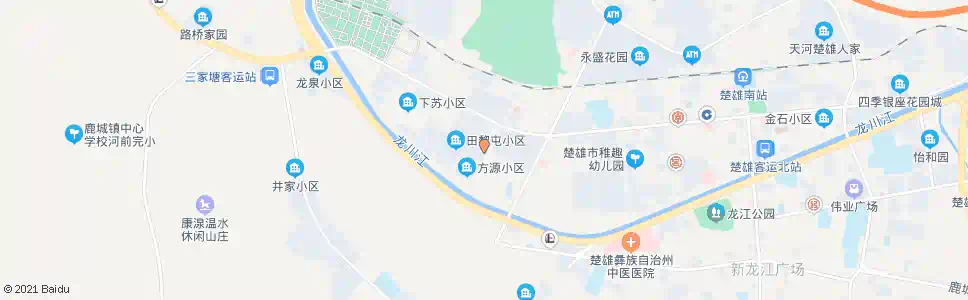 楚雄井家小区_公交站地图_楚雄公交_妙搜公交查询2025