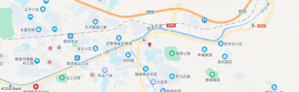 楚雄金山水居_公交站地图_楚雄公交_妙搜公交查询2025