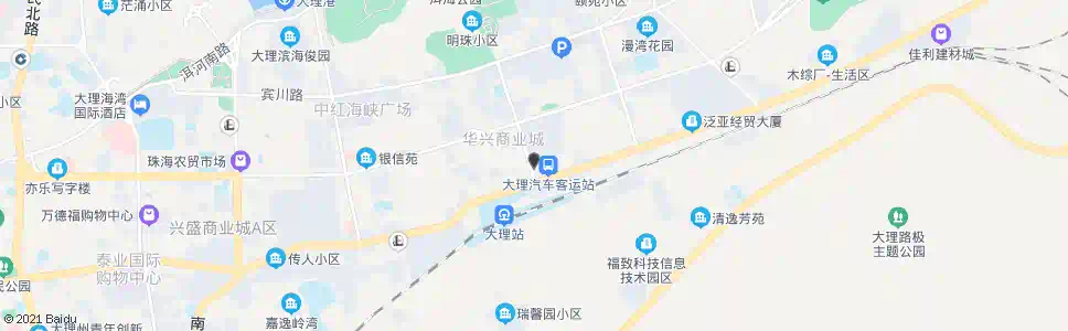 大理大理西门_公交站地图_大理公交_妙搜公交查询2025