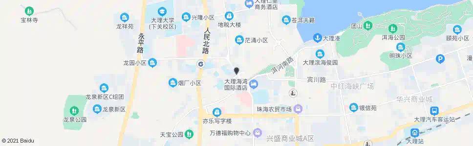 大理泰安桥北_公交站地图_大理公交_妙搜公交查询2025