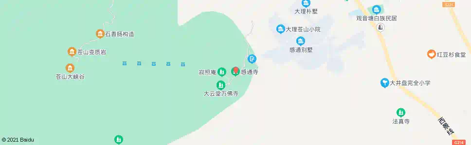 大理感通寺_公交站地图_大理公交_妙搜公交查询2025