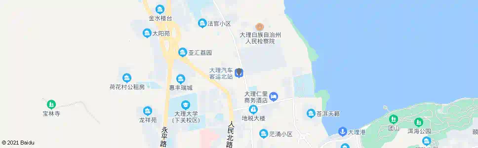 大理客运北站_公交站地图_大理公交_妙搜公交查询2025