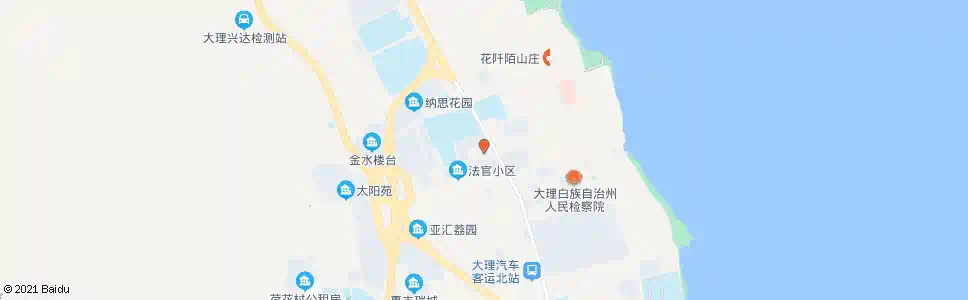 大理检察院办公楼_公交站地图_大理公交_妙搜公交查询2025