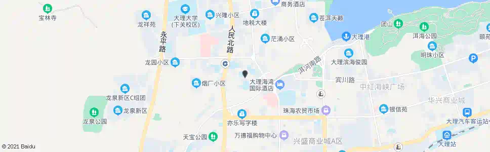 大理兴国路口_公交站地图_大理公交_妙搜公交查询2025