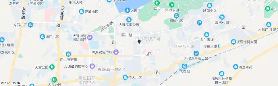 大理漫湾酒店_公交站地图_大理公交_妙搜公交查询2025