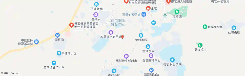 德宏法帕教师小区_公交站地图_德宏公交_妙搜公交查询2025