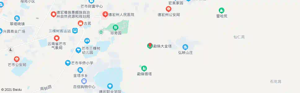 德宏大金塔岔路_公交站地图_德宏公交_妙搜公交查询2025