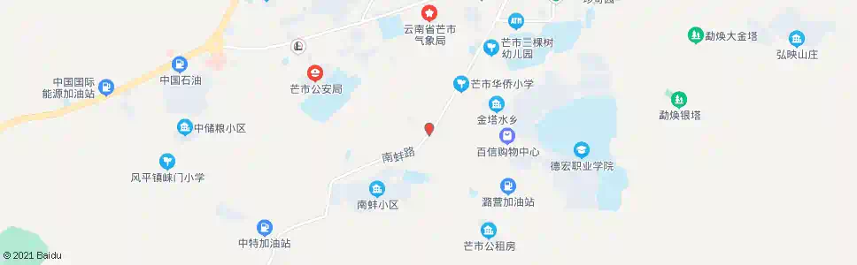 德宏农垦第二职工医院_公交站地图_德宏公交_妙搜公交查询2025