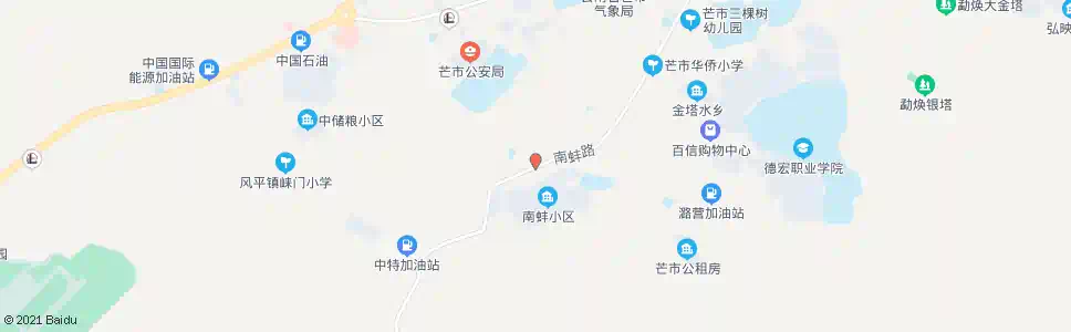 德宏印金小学_公交站地图_德宏公交_妙搜公交查询2025