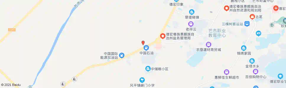 德宏芒市创伤医院_公交站地图_德宏公交_妙搜公交查询2025
