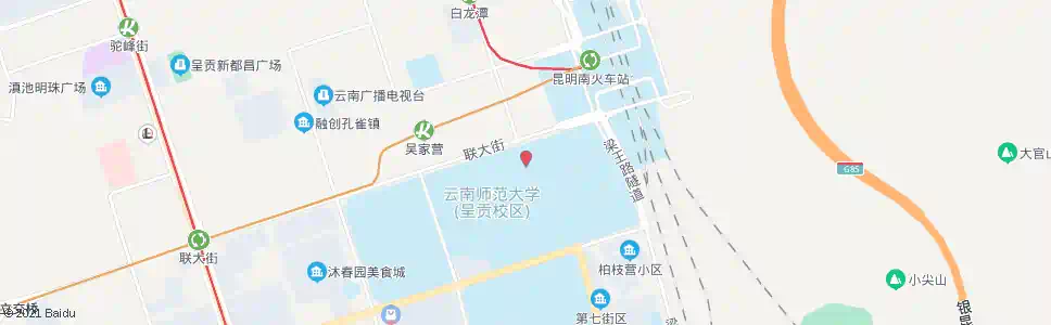 昆明睿智5号楼(艺术学院)_公交站地图_昆明公交_妙搜公交查询2025