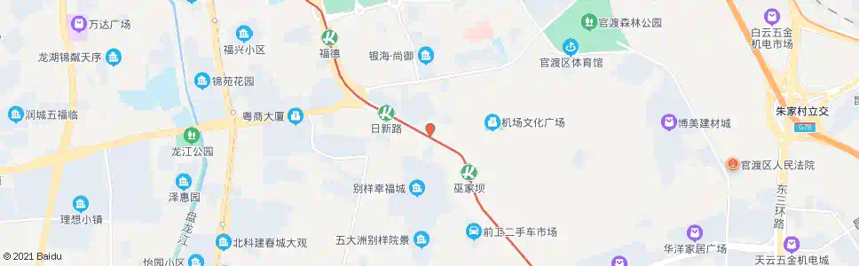 昆明日新小区(春城路)_公交站地图_昆明公交_妙搜公交查询2025