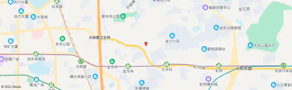 昆明虹桥路口金瓦路_公交站地图_昆明公交_妙搜公交查询2025