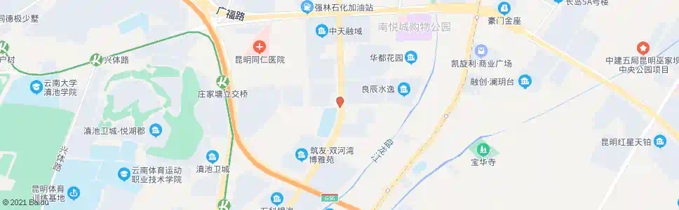 昆明前兴路口(逸雅路)_公交站地图_昆明公交_妙搜公交查询2025