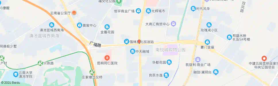 昆明前兴路口_公交站地图_昆明公交_妙搜公交查询2025