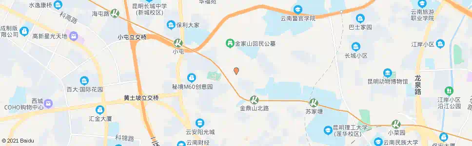 昆明羊仙坡_公交站地图_昆明公交_妙搜公交查询2025
