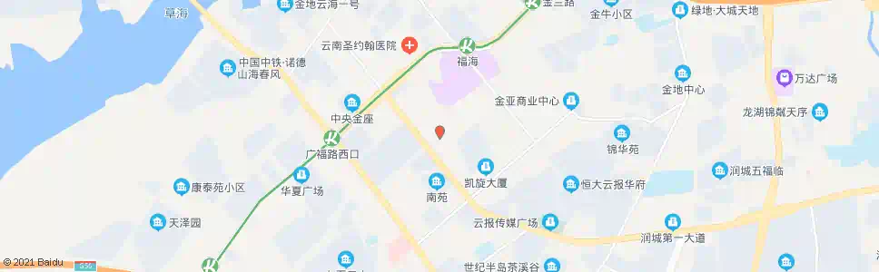 昆明杨家地(邬小路)_公交站地图_昆明公交_妙搜公交查询2025