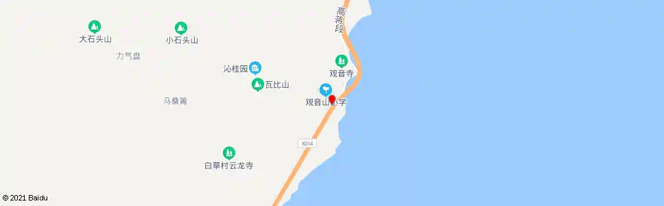 昆明观音山_公交站地图_昆明公交_妙搜公交查询2025