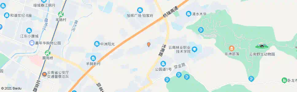 昆明清水佳湖雅居小区_公交站地图_昆明公交_妙搜公交查询2025