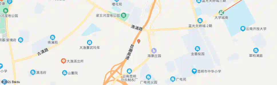 昆明月角小村_公交站地图_昆明公交_妙搜公交查询2025