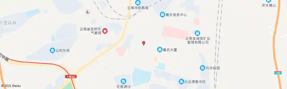 昆明小新册村_公交站地图_昆明公交_妙搜公交查询2025