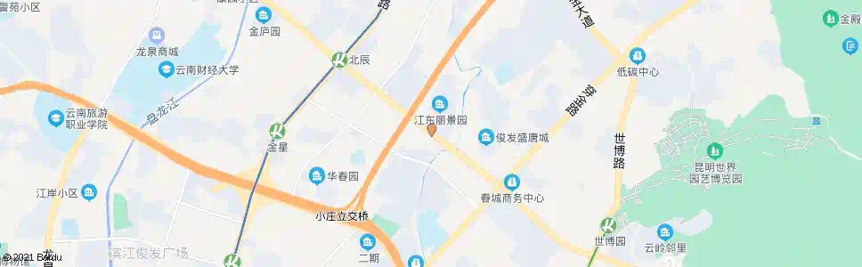 昆明八甲新村_公交站地图_昆明公交_妙搜公交查询2025