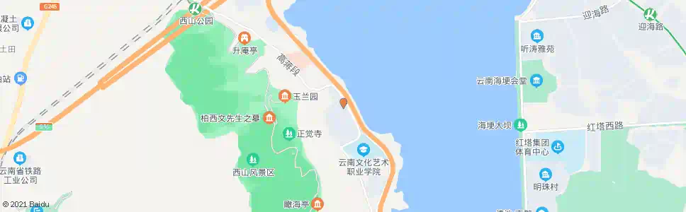 昆明五华区委党校_公交站地图_昆明公交_妙搜公交查询2025