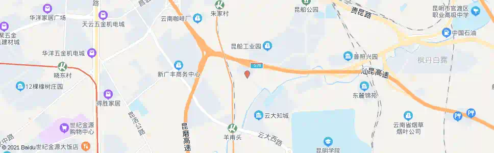 昆明昆石高速公路管理处_公交站地图_昆明公交_妙搜公交查询2025