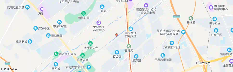 昆明六谷村(云秀路)_公交站地图_昆明公交_妙搜公交查询2025