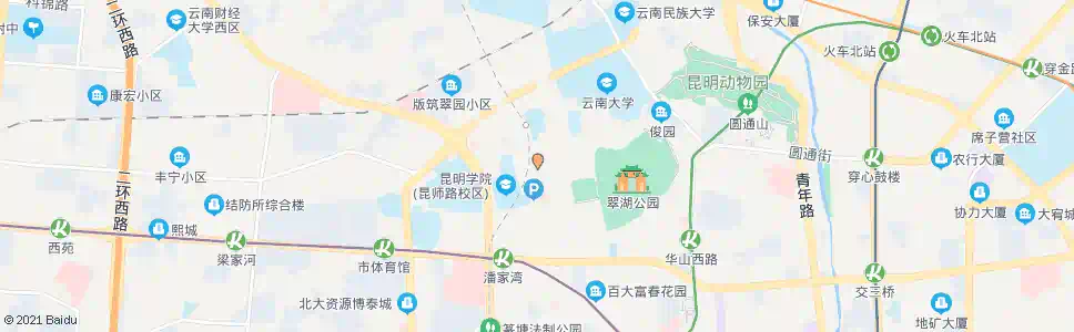 昆明茭菱路口(云南现代妇产科医院)_公交站地图_昆明公交_妙搜公交查询2025
