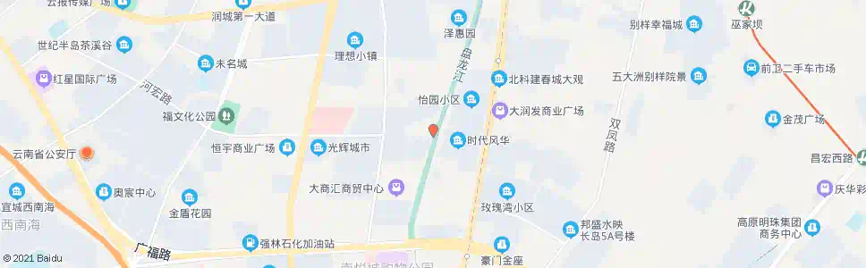 昆明前程路口(望江路)_公交站地图_昆明公交_妙搜公交查询2025