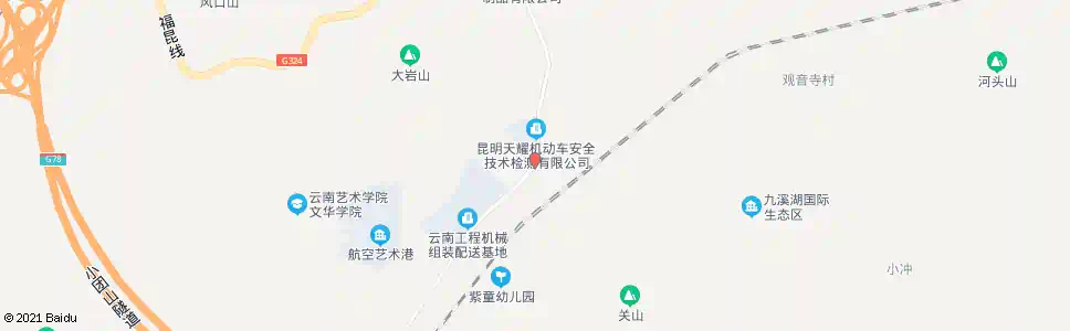 昆明广南村(阳春大道)_公交站地图_昆明公交_妙搜公交查询2025