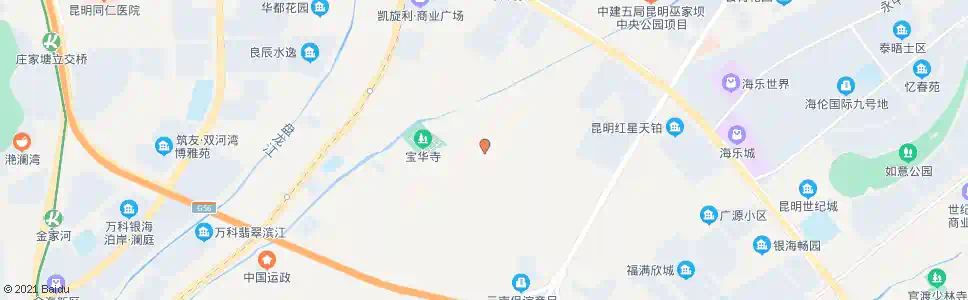 昆明上五甲村口_公交站地图_昆明公交_妙搜公交查询2025