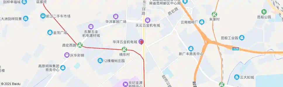 昆明雨龙村_公交站地图_昆明公交_妙搜公交查询2025