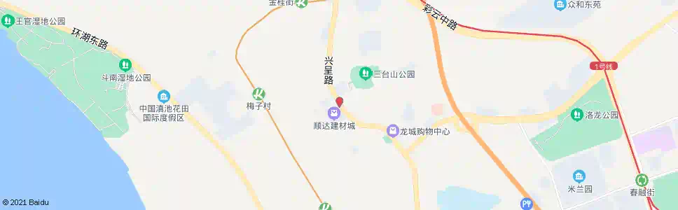 昆明兴呈路口_公交站地图_昆明公交_妙搜公交查询2025