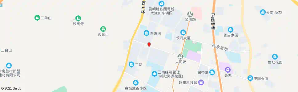 昆明王筇路中段_公交站地图_昆明公交_妙搜公交查询2025