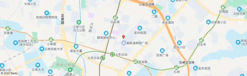 昆明万宏路_公交站地图_昆明公交_妙搜公交查询2025