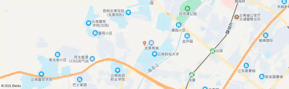 昆明上马村(龙泉路)_公交站地图_昆明公交_妙搜公交查询2025