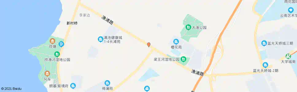 昆明大渔乡(渔浦路)_公交站地图_昆明公交_妙搜公交查询2025