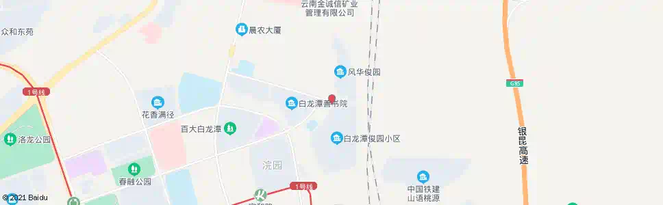 昆明龙园路(碧潭街口)_公交站地图_昆明公交_妙搜公交查询2025