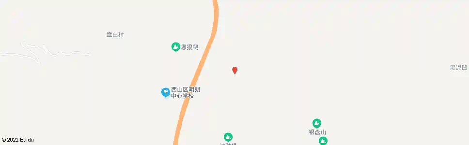 昆明白眉村_公交站地图_昆明公交_妙搜公交查询2025