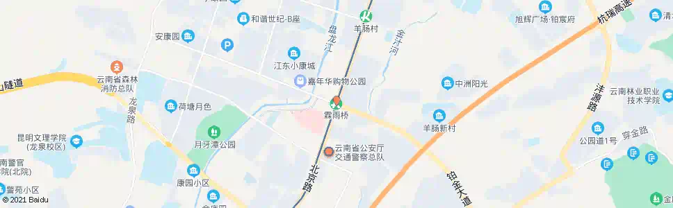 昆明霖雨桥(北京路)_公交站地图_昆明公交_妙搜公交查询2025