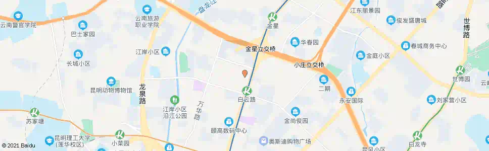 昆明白云路(同德昆明广场)_公交站地图_昆明公交_妙搜公交查询2025