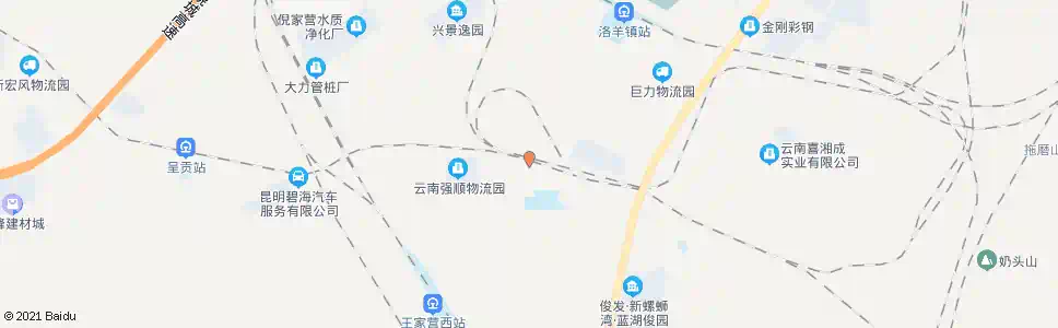 昆明呈贡三中_公交站地图_昆明公交_妙搜公交查询2025