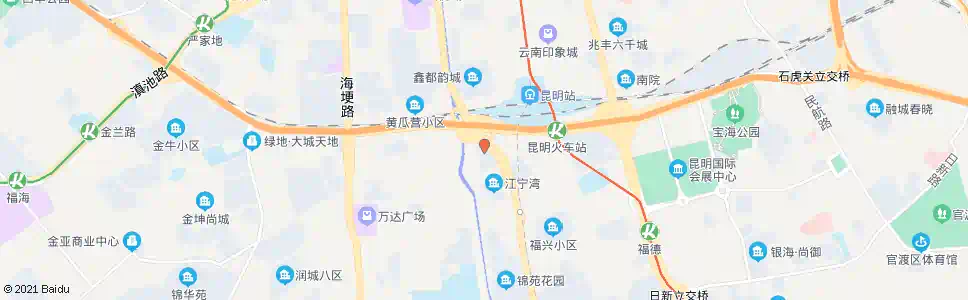 昆明云旅客运站_公交站地图_昆明公交_妙搜公交查询2025