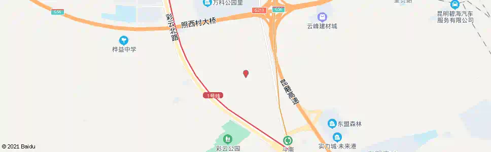 昆明小古城东口_公交站地图_昆明公交_妙搜公交查询2025