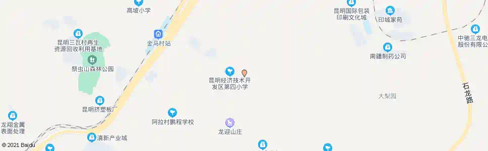 昆明海子村_公交站地图_昆明公交_妙搜公交查询2025