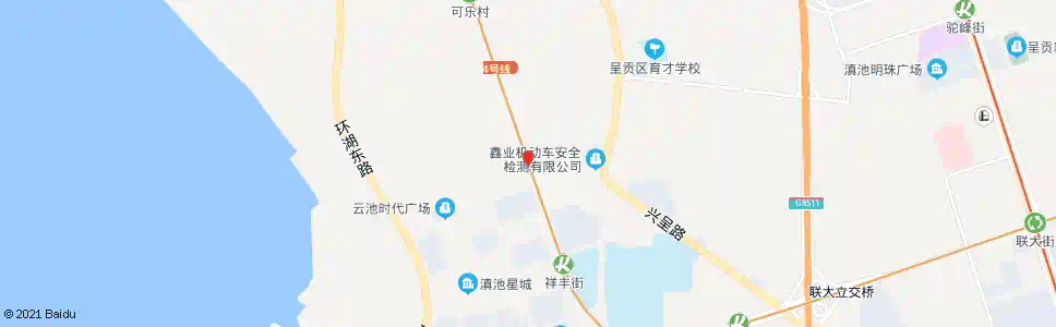 昆明上可乐村口驼峰街_公交站地图_昆明公交_妙搜公交查询2025