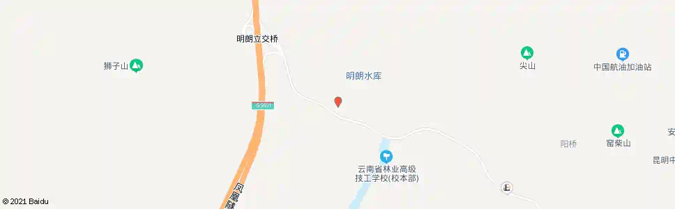 昆明晓明村_公交站地图_昆明公交_妙搜公交查询2025